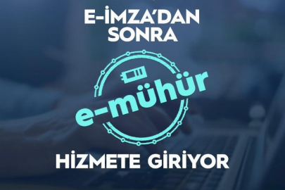 e-imza'dan sonra 'e-mühür' yolda